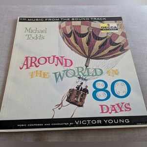 Around The World In 80 Days Soundtrack LP Vinyl Record
